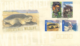 AUSTRALIA  : 2007, FDC STAMPS OF THREATENED WILDLIFE. - Brieven En Documenten