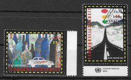 ONU, Nations-Unies, Vienne, Sécurité Routière 2004, Yv. 429/30 Oblitérés - Used Stamps