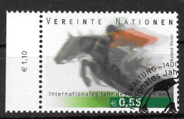 ONU, Nations-Unies, Vienne, Année Du Sport, Cheval, Equitation 2005, Yv. 452 Oblitéré - Gebraucht