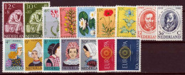 Olanda 1960 Annata Completa / Complete Year **/MNH VF - Années Complètes