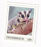 ÖSTERREICH - EXOTISCHE TIERE - KURZKOPFGLEITBEUTLER Australien  - Personalisierte Briefmarke ** Postfrisch - Personalisierte Briefmarken