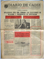 Diario De Cádiz, Sábado 27 De Diciembre De 1975. Consejo De Ministros - Ohne Zuordnung