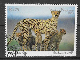 ONU, Nations-Unies, Vienne, Exposition Universelle Aichi, Guépard, 2005, Yv. 451 Oblitéré - Used Stamps