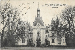 86 - LES TROIS-MOUTIERS - Cpa - Château De La Mothe-Champdeniers - Façade - Les Trois Moutiers