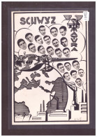GRÖSSE 10x15cm - SCHWYZ - HANDELS MATURA 1943 - SOCIETE D'ETUDIANTS - STUDENT SOCIETY - TB - Schwytz