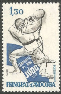 140 Andorre Yv 281 Judo Judoka MNH ** Neuf SC (ANF-231b) - Judo