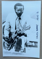 CHUCK BERRY - 14,5 X 10 Cm. (REPRO PHOTO ! - Zie Beschrijving - Voir Description - See Description) ! - Beroemde Personen