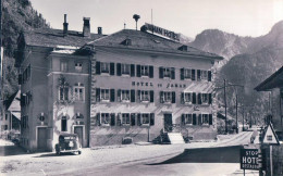 Montbovon FR, Hôtel De Jaman Et Chemin De Fer, Automobile (7732) - Montbovon