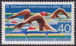 F-EX48254 GERMANY BERLIN MNH 1978 SWIMMING CHAMPIONSHIP.  - Nuoto