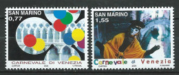 San Marino - 2004 The Carnival Of Venice. MNH** - Unused Stamps