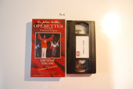 CA1 Cassette Vidéo VHS Les Plus Belles Opérettes De Lopez Frénésie Tzigane - Concert En Muziek