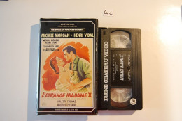 CA1 K7 VHS Michèle Morgan Henri Vidal L'Etrange Madame X - Andere & Zonder Classificatie