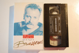 CA1 K7 VHS Georges Brassens Les Géants Du Music Hall - Concert En Muziek