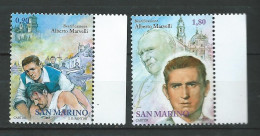 San Marino - 2005 Beatification Of Alberto Marvelli. Popes/Pope John Paul II.   MNH** - Nuevos