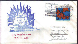 GERMANY - NATO SHIPS - FREGATA BRAUNSCHWEIG - 1981 - Other Means Of Transport