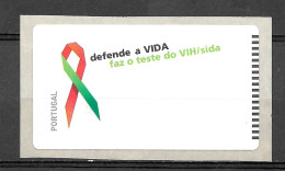 Portugal - 2006 - Etiquetas 2006 Defende A VIDA - Faz O Teste Do VIH-SIDA - MNH - Selo SEM TAXA - Neufs