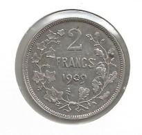 LEOPOLD II * 2 Frank 1909 Frans * Met Punt * Prachtig * Nr 12700 - 2 Francs