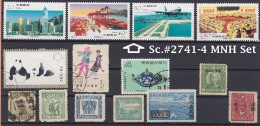 Mixed China Stamps Collection #10, With #2741-4 Set Of 4, MNH - Collections, Lots & Séries