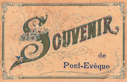 Pont L'évêque * Souvenir Du Village ! * + Paillettes - Pont-l'Evèque