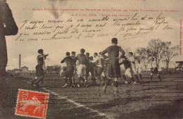 Grande Finale Du Champion De France De Rugby Entre Les Stades Toulousains Et Bordelais, 1909 - Rugby