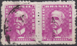 1956 Brasilien ° Mi:BR 869xI, Sn:BR 798, Yt:BR 584B, Rui Barbosa, Portraits - Famous People In Brazil History - Usati