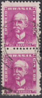 1956 Brasilien ° Mi:BR 869xI, Sn:BR 798, Yt:BR 584B, Rui Barbosa, Portraits - Famous People In Brazil History - Usati