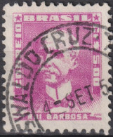 1956 Brasilien ° Mi:BR 869xI, Sn:BR 798, Yt:BR 584B, Rui Barbosa, Portraits - Famous People In Brazil History, - Usati