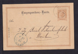 1894 - 2 Kr. Ganzsache Ab VADUZ Nach Dornbirn - ...-1912 Préphilatélie