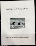 BELGIUM 1941 MUSIC FOUNDATION OF QUEEN ELISABETH II MI  MI No BLOCK 13 MNH VF!! - 1924-1960