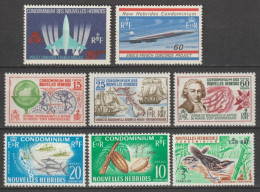 HEBRIDES LEGENDE FRANCAISE - 1968 ANNEE COMPLETE ** MNH - COTE = 41 EUR. - Neufs