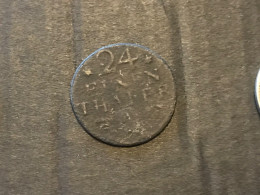 Münze Münzen Umlaufmünze Preußen 24 Einen Thaler (1/24) 1785 Stern - Taler & Doppeltaler