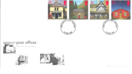 1997 Post Offices Unaddressed Hastings PM Unaddressed FDC Tt - 1991-2000 Em. Décimales