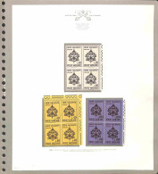 Lotti&Collezioni - Area Italiana - VATICANO - 1963/1985 - Collezione Completa Di Valori E Serie Complete In Quartine Del - Sonstige & Ohne Zuordnung