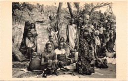 BURUNDI - Marché à Usumbura - Markt Te Usumbura - Les Gens Du Village - Villageois - Carte Postale Ancienne - Burundi