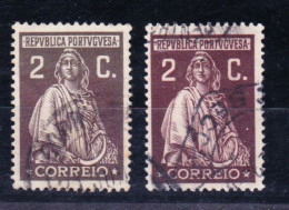 STAMPS-1920-PORTUGAL-ERROR-USED(NORMAL IS LILA BROWN)-SEE-SCAN - Neufs