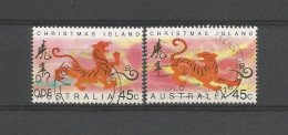 Christmas Island  1998  Year Of The Tiger Y.T. 443/444 (0) - Christmas Island