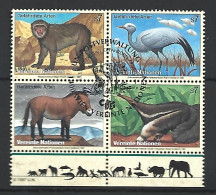 Timbre De Nations Unies Vienne Oblitéré N 242 / 245 - Used Stamps