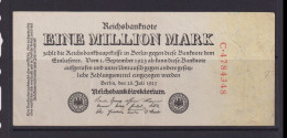 GERMANY - 1923 1 Millionen Mark Circulated Banknote - 1 Mio. Mark