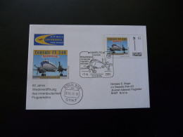 Aviation Plusbrief Individuell Convair CV340 Lufthansa 2015 (vol Lufthansa Flight Hamburg Koln) - Private Covers - Used