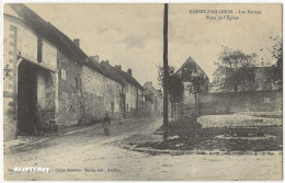 Boissy L Aillerie (95) , Les Fermes Place De L église , Envoyée En 1900/1910 - Chars