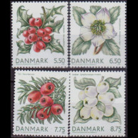 DENMARK 2008 - Scott# 1418-21 Strawberries Set Of 4 MNH - Unused Stamps