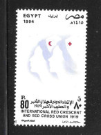 Egypt 1994 Intl Red Cross & Red Crescent Society MNH - Unused Stamps