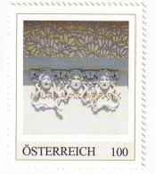 ÖSTERREICH - 125 Jahre SECESSION  - GORGONEN Joseph Maria Olbrich - Personalisierte Briefmarke ** Postfrisch - Personalisierte Briefmarken