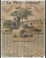 Almanach  Calendrier    La Poste - 1885 - Le Petit Journal Illustre - Grand Format : ...-1900