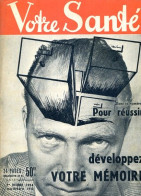 Revue  VOTRE SANTE N° 170  Octobre  1954  Beauté Hygiène Sport - Geneeskunde & Gezondheid