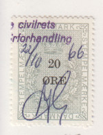 Denemarken Fiskale Zegel Cat. J.Barefoot Stempelmaerke 129 - Revenue Stamps