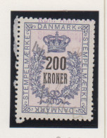 Denemarken Fiskale Zegel Cat. J.Barefoot Stempelmaerke Type 2 Nr.157 - Fiscaux