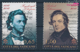 Vatikanstadt 1677-1678 (kompl.Ausg.) Gestempelt 2010 F. Chopin R. Schumann (10352430 - Usados