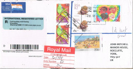 54231. Carta Aerea Certificada PAARL (South Africa) 2000 To England - Storia Postale