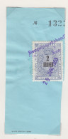 Denemarken Fiskale Zegel Cat. J.Barefoot Stempelmaerke Type 3 Nr.141 Op Fragment - Revenue Stamps